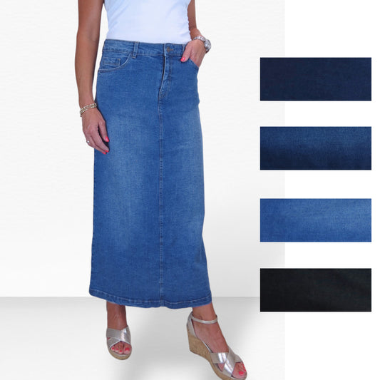 Why Own a Maxi Denim Skirt?