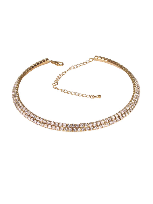 Shimmering Statement Choker