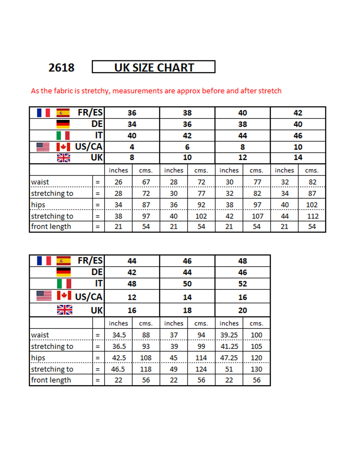 Women's Knee Length Stretch Chino Pencil Skirt White