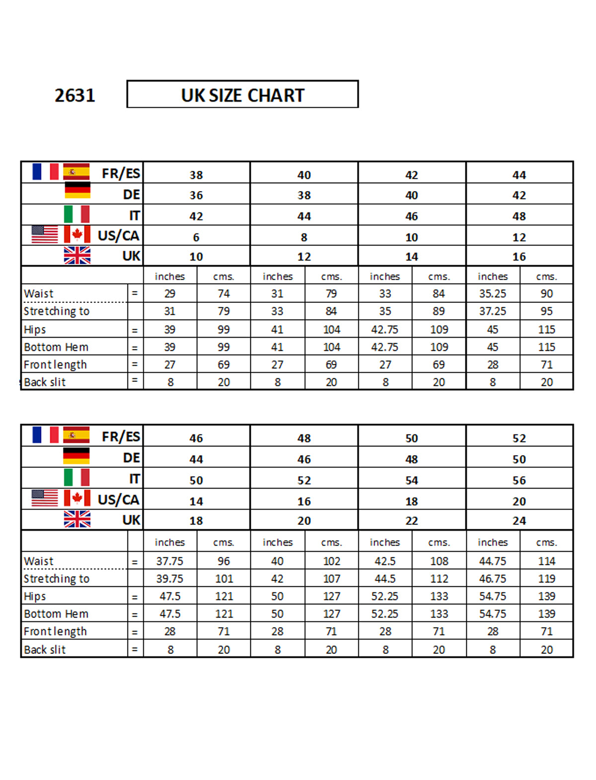 Women's Smart Elasticated Waist Pencil Skirt Tan