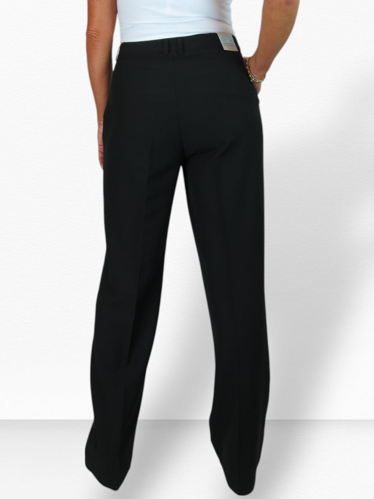 2 Piece Trouser Suit Black