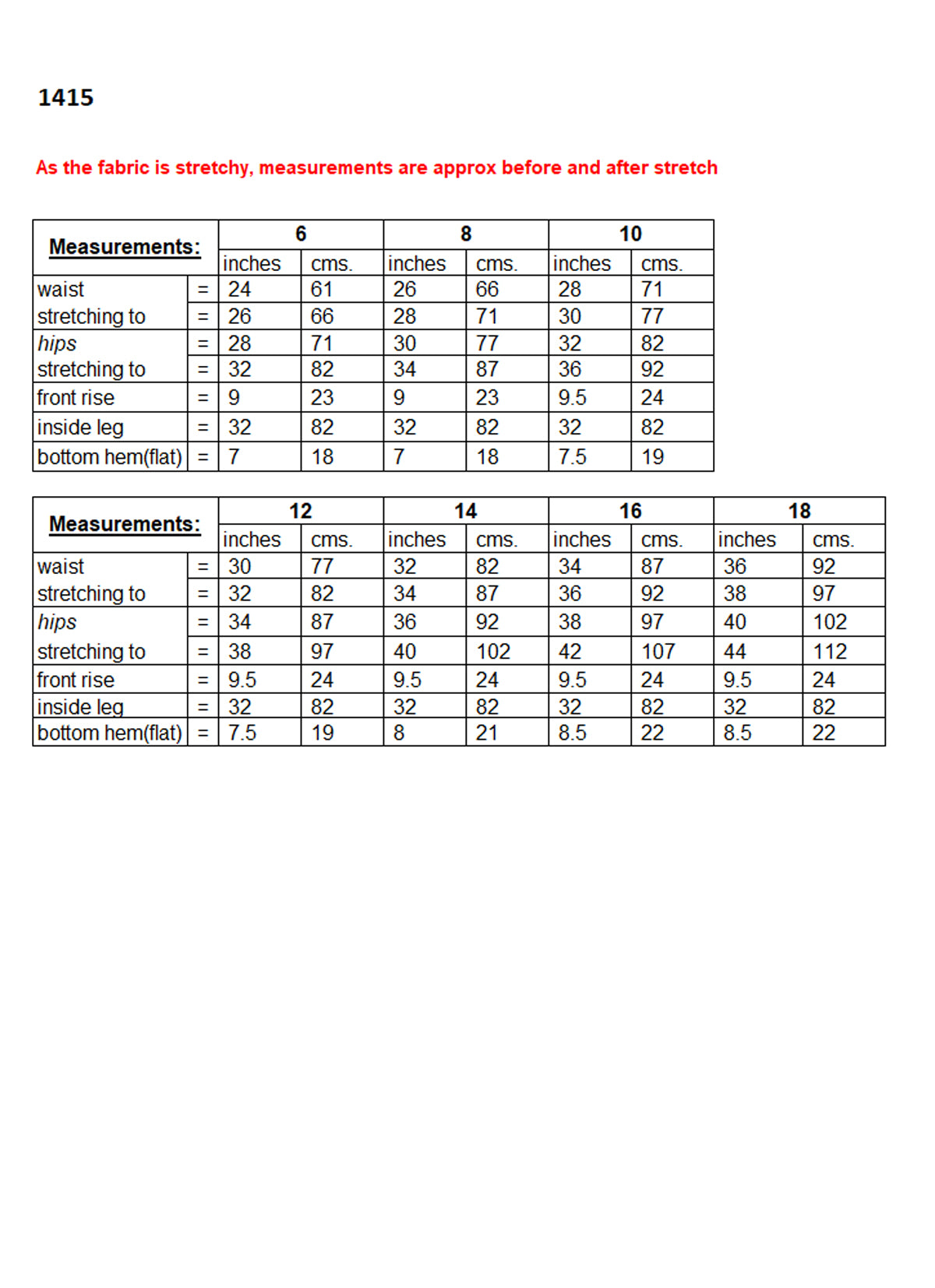 Ladies Straight Leg Office Trouser Black