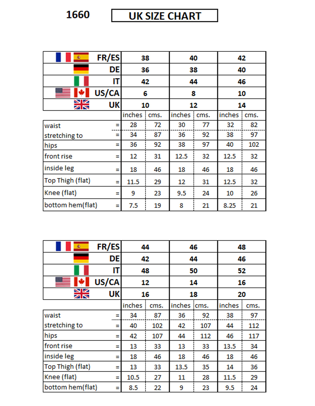 Women's Elasticated Waist Cropped Smart Trousers Denim Blue