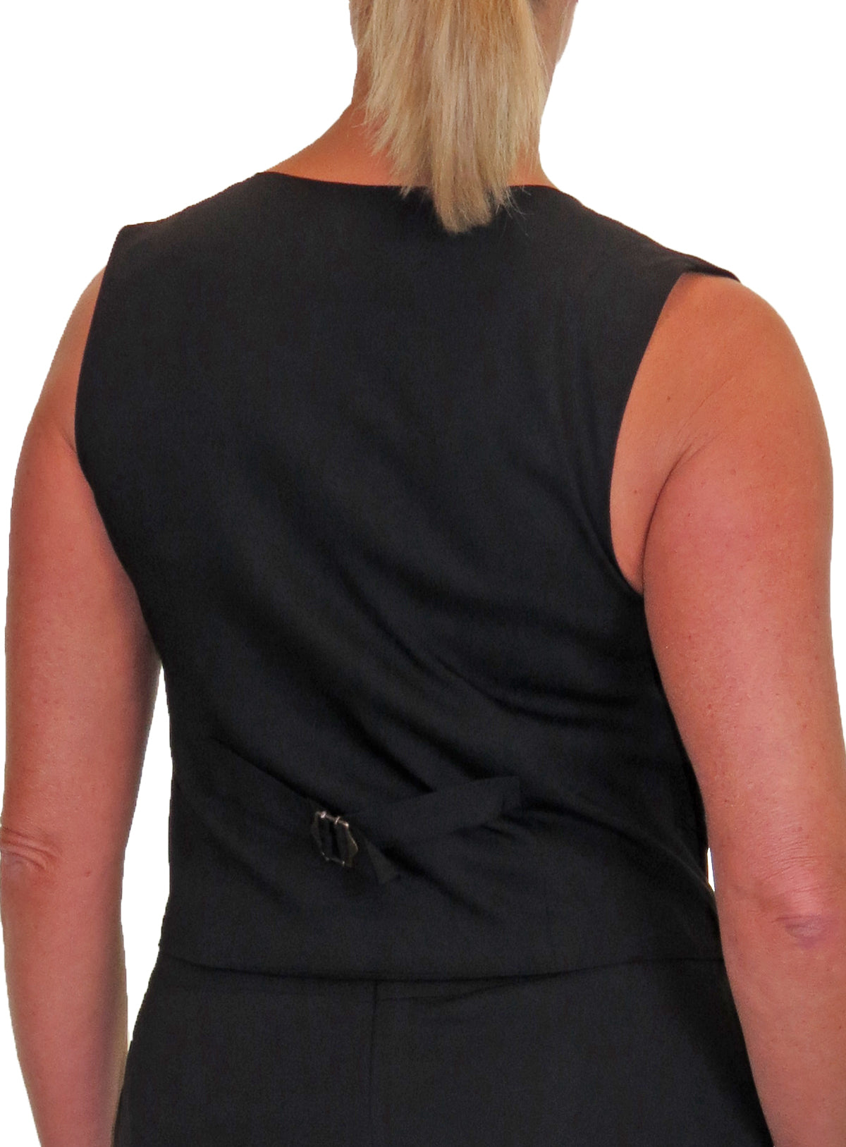 Smart Fully Lined Washable Waistcoat Black