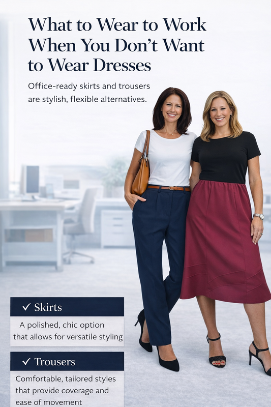 What to Wear to Work When You Don’t Want to Wear Dresses