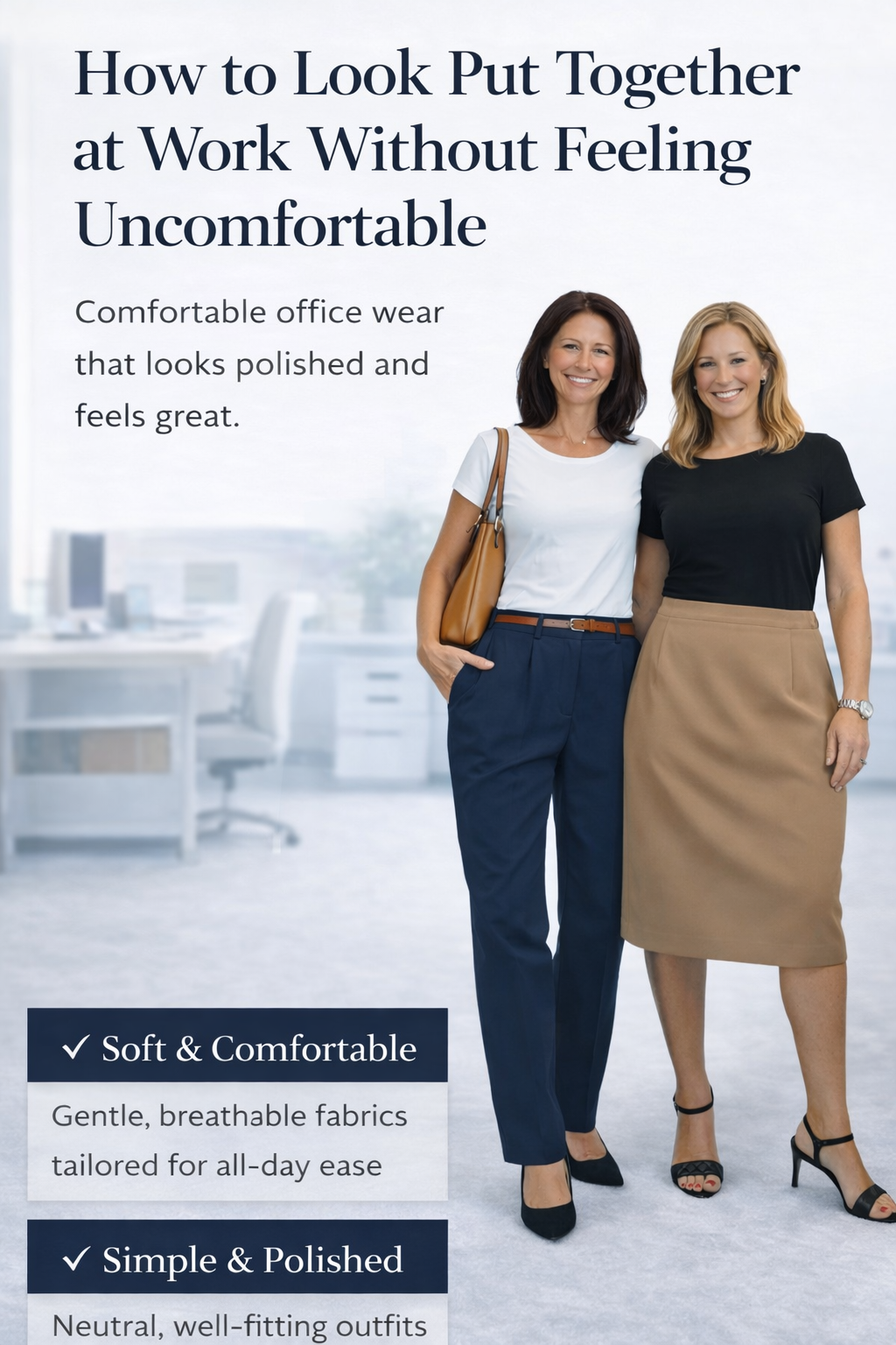 How to Look Put Together at Work Without Feeling Uncomfortable