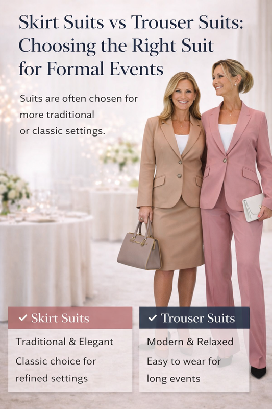 Skirt Suits vs Trouser Suits: Choosing the Right Suit for Formal Events