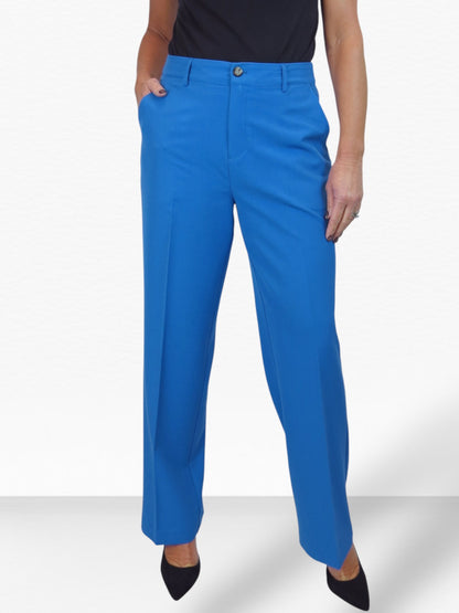 Smart 2 Piece Trouser Suit Blue