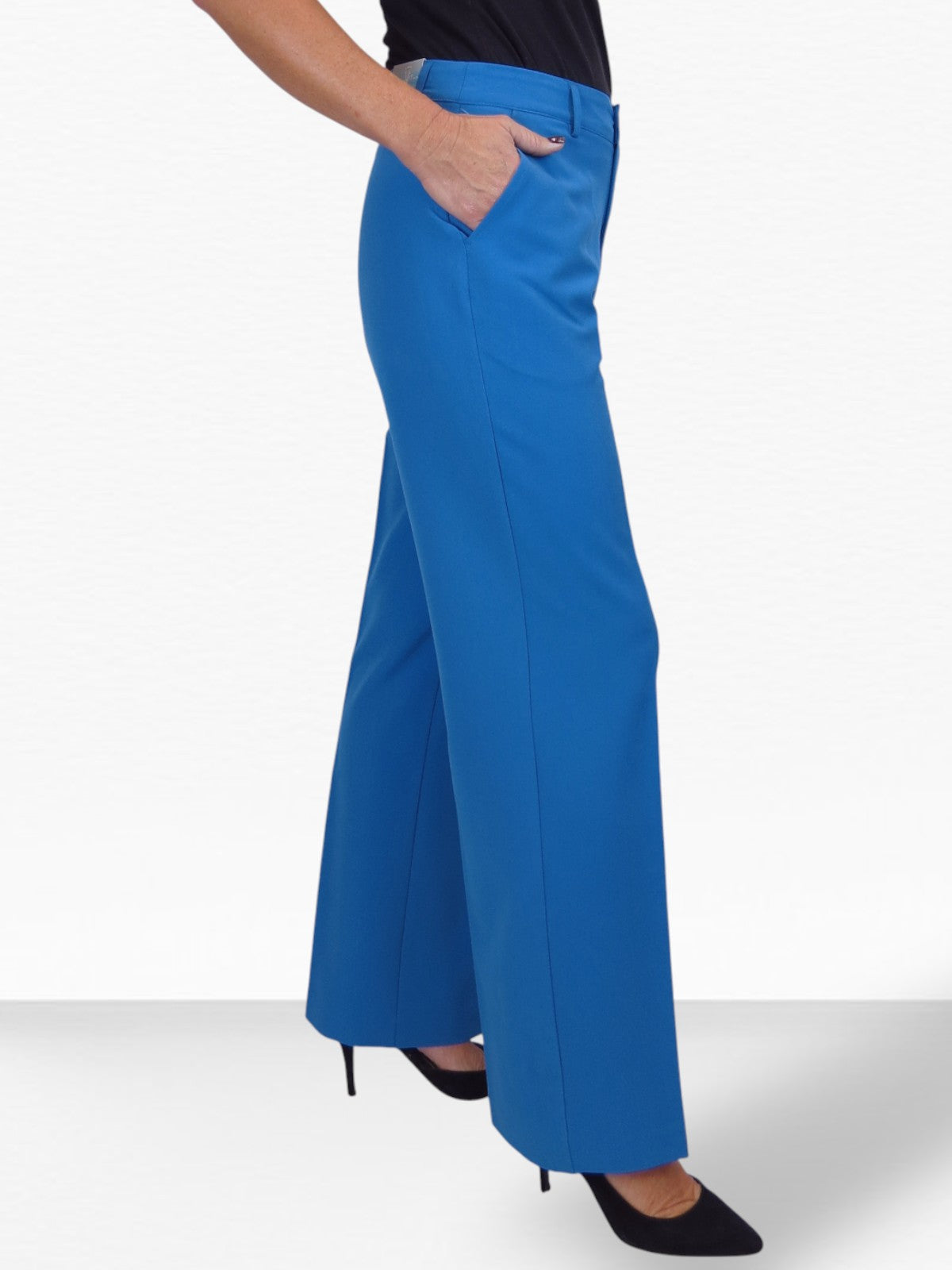 Smart 2 Piece Trouser Suit Blue