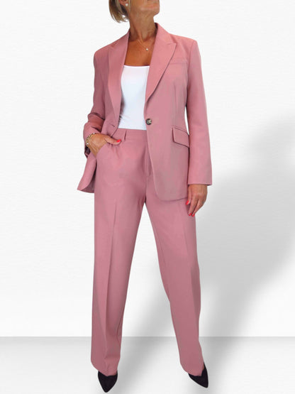 2 Piece Trouser Suit Pink