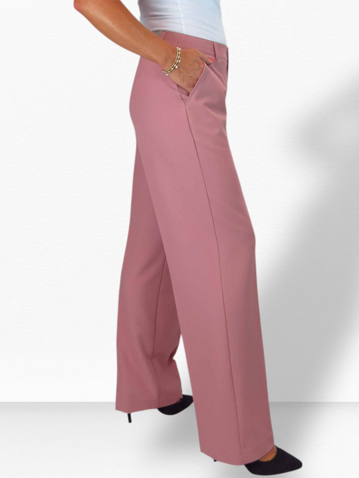 2 Piece Trouser Suit Pink