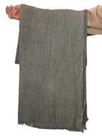 Lightweight Crinkle Scarf Two Tone Shawl Wrap Green